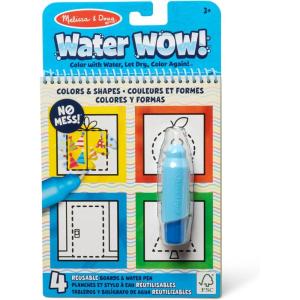 imageMelissa ampamp Doug On The Go Water Wow Reusable WaterReveal Activity Pad  Numbers  FSC CertifiedShapes