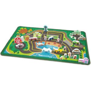 imageMelissa ampamp Doug PAW Patrol Activity Rug  Adventure Bay 22 Pieces