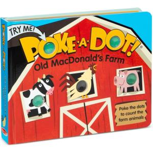 imageMelissa ampamp Doug PokeaDot Old MacDonalds Farm Interactive Childrens Board Book with Buttons to Pop Educational Sensory Toy for Toddlers ampamp Preschoolers Ages 3  FSC Certified1 EA