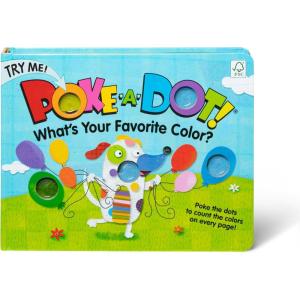 imageMelissa ampamp Doug PokeaDot Whats Your Favorite Color Interactive Childrens Board Book with Buttons to Pop Educational Sensory Toy for Toddlers ampamp Preschoolers Ages 3  FSC CertifiedMulti