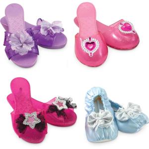 imageMelissa ampamp Doug Role Play Collection  Step in Style DressUp Shoes Set 4 Pairs Multicolored 11quot x 12quot x 45quot Packaged