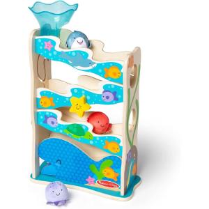 imageMelissa ampamp Doug Rollables Treehouse Twirl Infant and Toddler Toy 3 Pieces  FSC CertifiedPBJ Sensory Toy