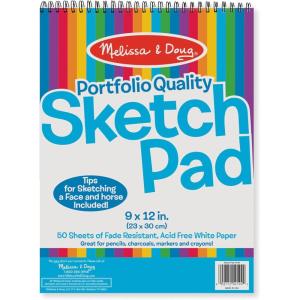 imageMelissa ampamp Doug Sketch Pad 9  FSC Certified