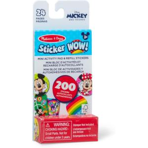 imageMelissa ampamp Doug Sticker Wow Disney Minnie Mouse Bundle 24Page Activity Book Refillable Sticker Stamper Mini Pad 500 Stickers Arts and Crafts for Kids Ages 3Disney Refill