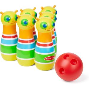 imageMelissa ampamp Doug Sunny Patch Giddy Buggy Bowling Action Game  6 Bug Pins 1 Plastic BallGiddy Buggy Bowling Set