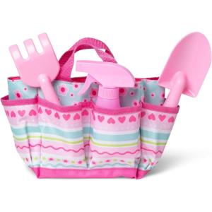 imageMelissa ampamp Doug Sunny Patch Pretty Petals Gardening Tote Set with Tools