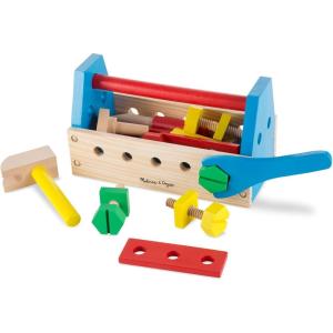 imageMelissa ampamp Doug TakeAlong Tool Kit Wooden Construction Toy 24 pcsToy