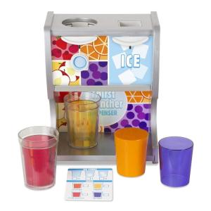 imageMelissa ampamp Doug Thirst Quencher Wooden Drink Dispenser with Juice Inserts Ice Cubes ampamp Play Kitchen Accessories Preschool Learning Toys for Girls ampamp Boys 3  FSC Certified