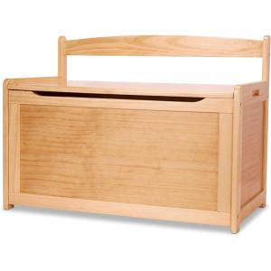 imageMelissa ampamp Doug Toy Chest Wooden Toy Storage Box with SafetyHinged Lid Kids Toys Storage Organizer for Playroom Bedroom ampamp Montessori Classroom Furniture for Boys ampamp Girls Ages 3Honey