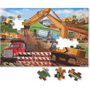 imageMelissa ampamp Doug Underwater Ocean Floor Puzzle 48 pc Jumbo Jigsaw Puzzle Educational Screen Free Activity for Toddler Preschoolers and Kids Ages 3 2 x 3 Feet  FSC CertifiedBuilding Site