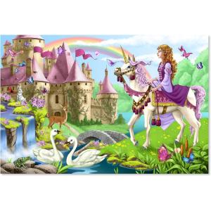 imageMelissa ampamp Doug Underwater Ocean Floor Puzzle 48 pc Jumbo Jigsaw Puzzle Educational Screen Free Activity for Toddler Preschoolers and Kids Ages 3 2 x 3 Feet  FSC CertifiedFairy Tale Castle