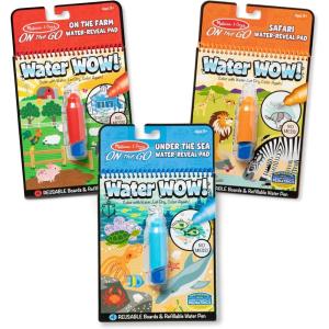 imageMelissa ampamp Doug Water Wow  Water Reveal Pad Bundle  Farm Safari ampamp Under The SeaBundle Farm  Safari  Under The Sea