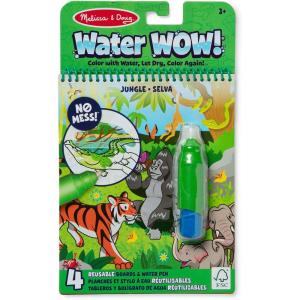 imageMelissa ampamp Doug Water Wow Mess Free Coloring Book Reusable WaterReveal Activity Pad On The Farm Travel Toys Party Favors for Toddlers ampamp Kids Ages 3Jungle