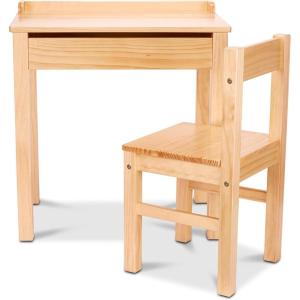 imageMelissa ampamp Doug Wooden LiftTop Desk ampamp Chair  HoneyBlonde