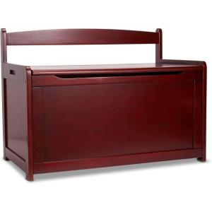 imageMelissa ampamp Doug Wooden Toy Chest  Espresso