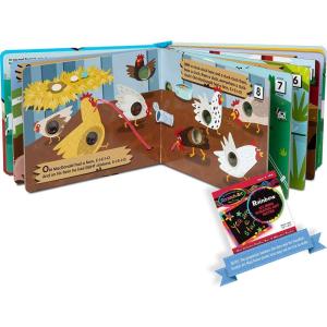 imagePokeADot Old Macdonalds Farm PopaTronic Board Activity Kit ampamp 1 Melissa ampamp Doug Scratch Art MiniPad Bundle 31341