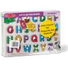 imageMelissa ampamp Doug Wooden Peg Puzzle 6 Pack Numbers Letters Animals Vehicles