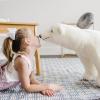 imageMelissa ampamp Doug Giant Polar Bear  Lifelike Stuffed Animal Nearly 3 feet Long