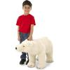 imageMelissa ampamp Doug Giant Polar Bear  Lifelike Stuffed Animal Nearly 3 feet Long