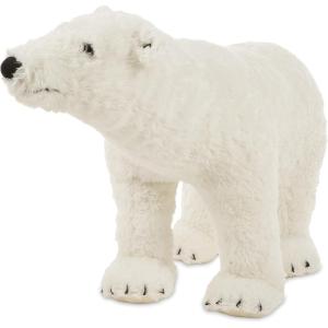imageMelissa ampamp Doug Giant Polar Bear  Lifelike Stuffed Animal Nearly 3 feet Long