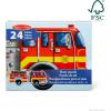 imageMelissa ampamp Doug Fire Truck Jumbo Jigsaw Floor Puzzle 24 pcs 4 feet Long  FSC Certified