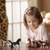 imageMelissa ampamp Doug Pasture Pals  12 Collectible Horses with Wooden BarnShaped CrateOnline Version