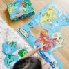 imageMelissa ampamp Doug World Map Jumbo Jigsaw Floor Puzzle 33 pcs 2 x 3 feet