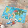 imageMelissa ampamp Doug World Map Jumbo Jigsaw Floor Puzzle 33 pcs 2 x 3 feet