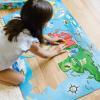 imageMelissa ampamp Doug World Map Jumbo Jigsaw Floor Puzzle 33 pcs 2 x 3 feet