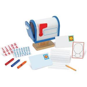 imageMelissa ampamp Doug My Own Wooden Mailbox Activity Set and Educational Toy