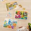 imageMelissa ampamp Doug 3Puzzle Jigsaw Set  Dinosaurs Ocean and Safari