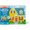 imageMelissa ampamp Doug Around The House Sound Puzzle  Wooden Peg Puzzle 8 pcs