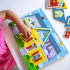 imageMelissa ampamp Doug Around The House Sound Puzzle  Wooden Peg Puzzle 8 pcs
