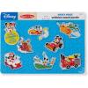 imageMelissa ampamp Doug Disney Mickey Mouse and Friends Vehicles Sound Puzzle 8 pcs