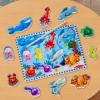 imageMelissa ampamp Doug Magnetic Wooden Fishing Game and Puzzle With Wooden Ocean Animal Magnets