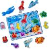 imageMelissa ampamp Doug Magnetic Wooden Fishing Game and Puzzle With Wooden Ocean Animal Magnets