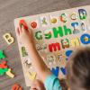 imageMelissa ampamp Doug Upper ampamp Lower Case Alphabet Letters Wooden Puzzle  52 Pieces