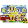 imageMelissa ampamp Doug Around The House Sound Puzzle  Wooden Peg Puzzle 8 pcs
