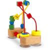 imageMelissa ampamp Doug First Bead Maze  Wooden Educational Baby Toy with Suction Cups for Floor High Chair or Toddler Table Toddler Toys for Girls ampamp Boys Ages 1Standard