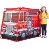 imageMelissa ampamp Doug Fire Truck Play Tent Role Play Firefighter Tent Fire Truck for Kids Ages 3