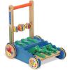 imageMelissa ampamp Doug Deluxe Chomp and Clack Alligator Wooden Push Toy and Activity WalkerPush Toy